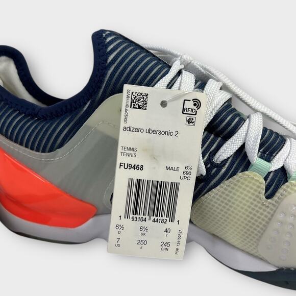 Adidas Originals Adizero Ubersonic 2.0 FU9468 Mens Casual Tennis Sneakers Size 7 main image 10